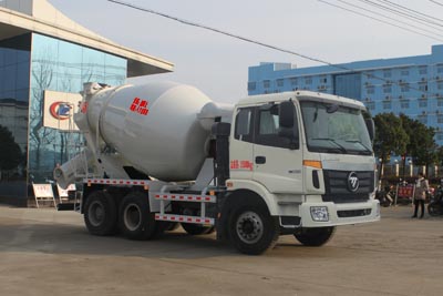歐曼后雙橋水泥攪拌運輸車