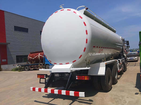陜汽8x4 干混砂漿運輸車